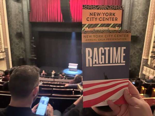 Mainstage at the New York City Center, section: Mezzanine C, row: B, seat: 124