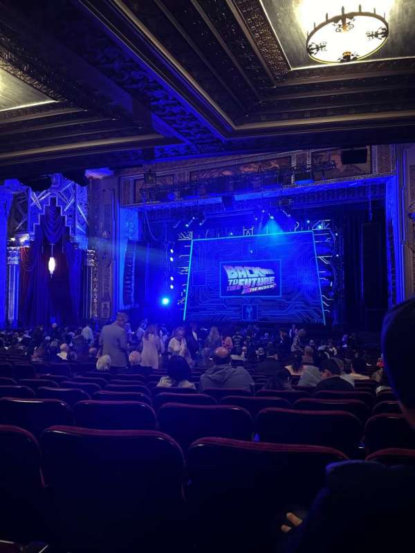 Hollywood Pantages Theatre, section: Orchestra RC, row: RR, seat: 210