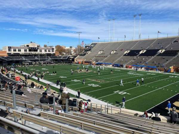 Allegacy Federal Credit Union Stadium, section: 10, row: Z, seat: 7