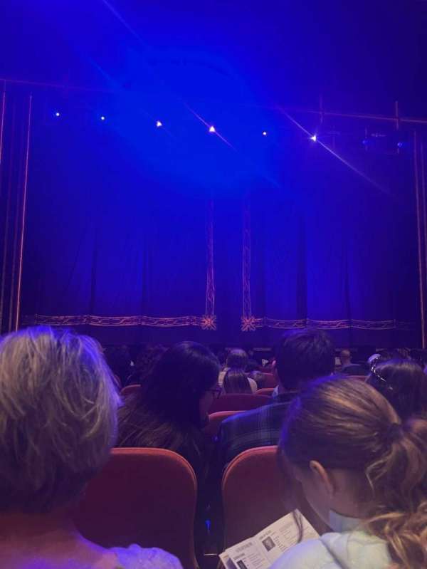 National Theatre, DC, section: Orchestra C, row: H, seat: 111