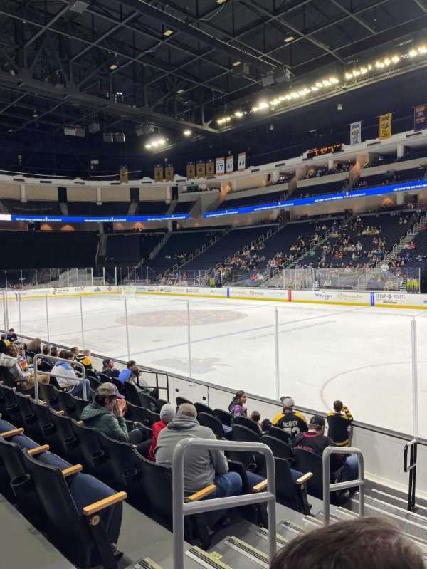 Gas South Arena, section: 121, row: H, seat: 16