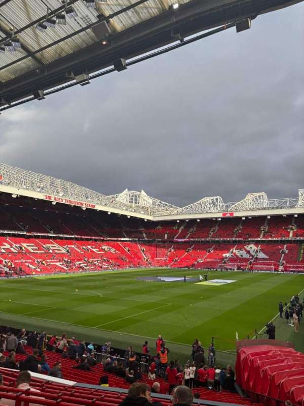 Old Trafford, section: W209, row: 10, seat: 90