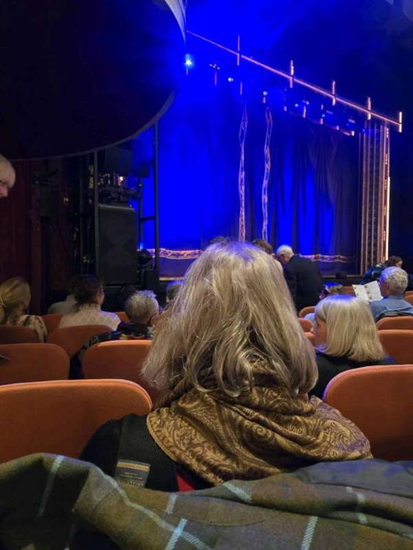 National Theatre, DC, section: Orchestra L, row: H, seat: 19