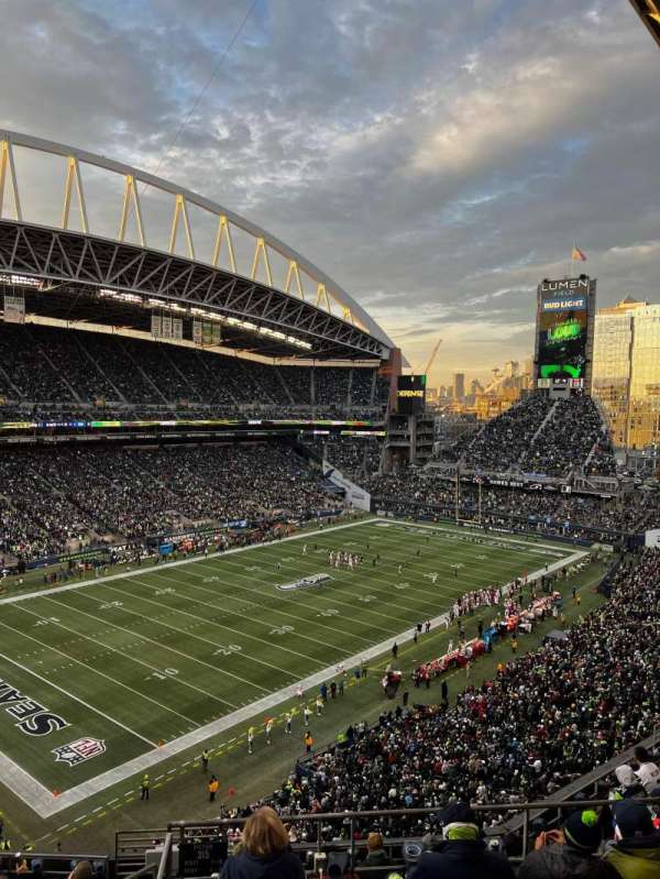 Lumen Field, section: 316, row: G, seat: 7