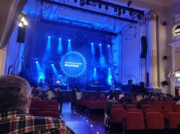 Usher Hall, section: Stalls, row: w, seat: 39