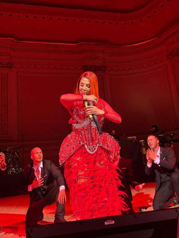 Carnegie Hall, section: Parquet C, row: A, seat: 109