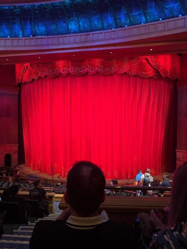 O Theatre, section: 204, row: T, seat: 1