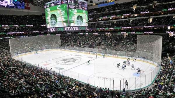 American Airlines Center, section: 214, row: A, seat: 1