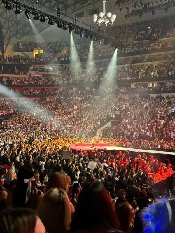 American Airlines Center, section: 104, row: O, seat: 7