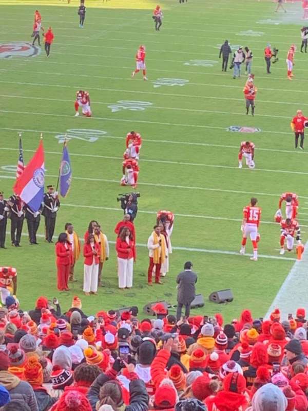 Arrowhead Stadium, section: 126, row: ADA, seat: 9-10