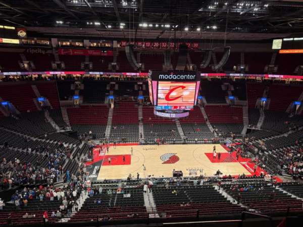 Moda Center, section: 302, row: f, seat: 1,2