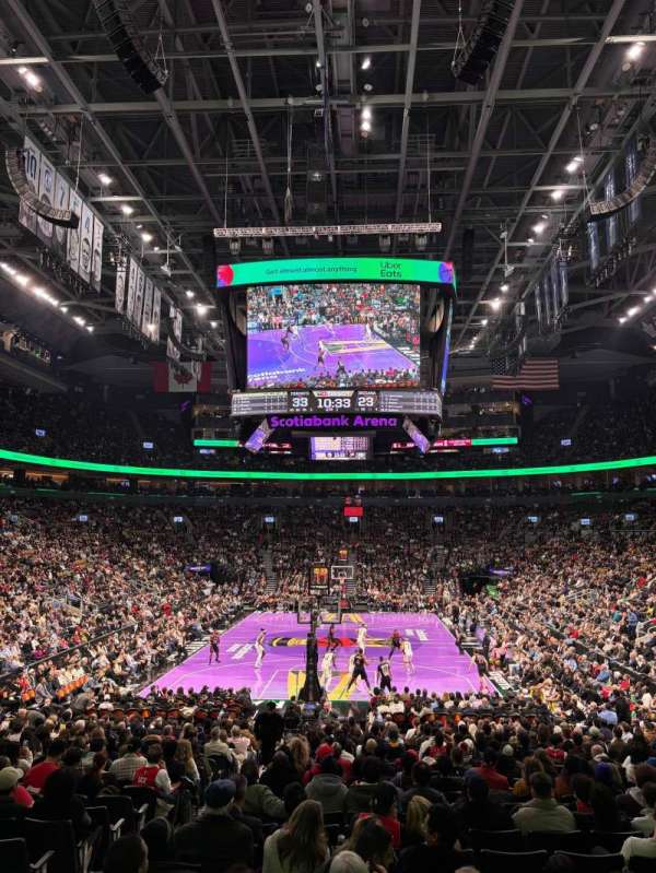 Scotiabank Arena, section: 102, row: 19, seat: 17