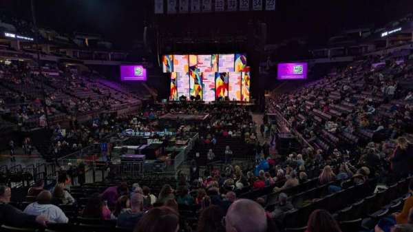 Target Center, section: 138, row: N, seat: 20