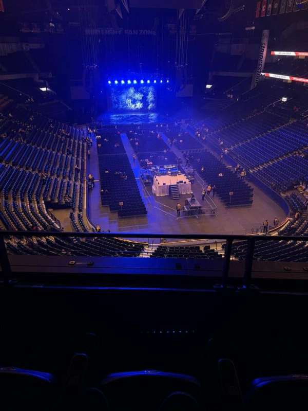 Bridgestone Arena, section: 333, row: B, seat: 10