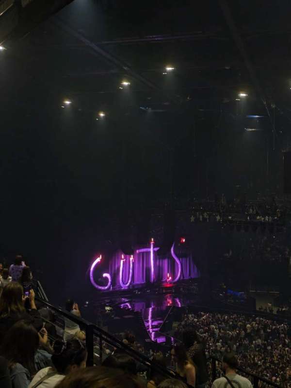 Accor Arena, section: Balcon R, row: 87, seat: 21