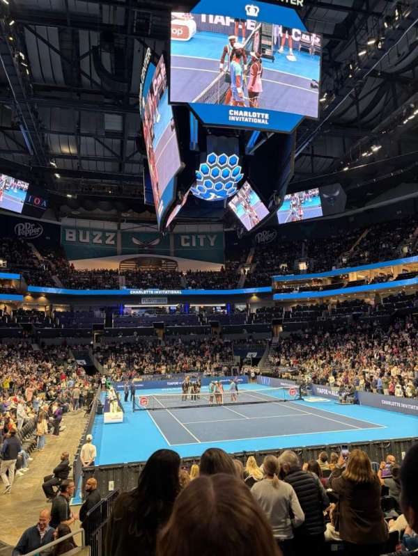 Spectrum Center, section: 101, row: J, seat: 15