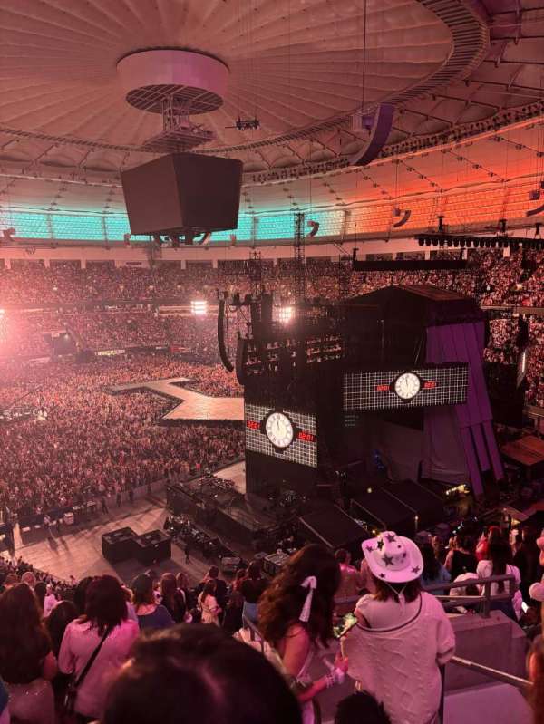 BC Place, section: 432, row: KK, seat: 102