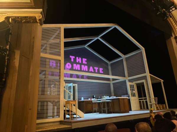 Booth Theatre, section: Orchestra L, row: E, seat: 9
