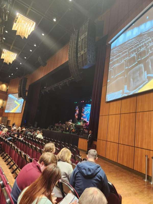 The Theater at MGM National Harbor, section: 1, row: G, seat: 1