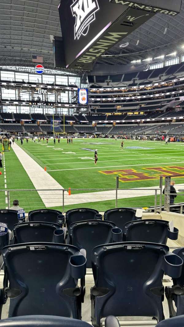 AT&T Stadium, section: 101, row: 5, seat: 3