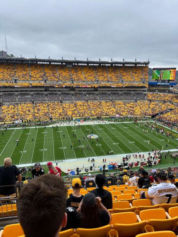 Acrisure Stadium, section: 509, seat: 20