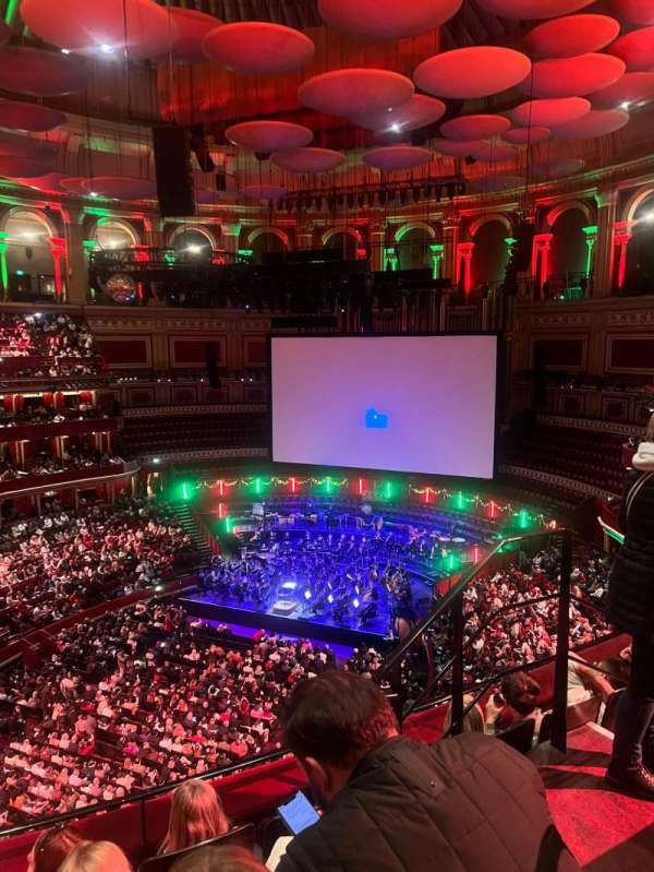 Royal Albert Hall, section: Rausing Circle V, row: 4, seat: 152