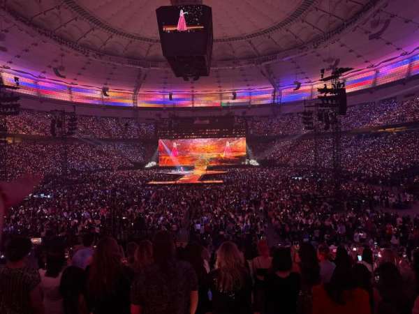 BC Place, section: 254, row: CC, seat: 5