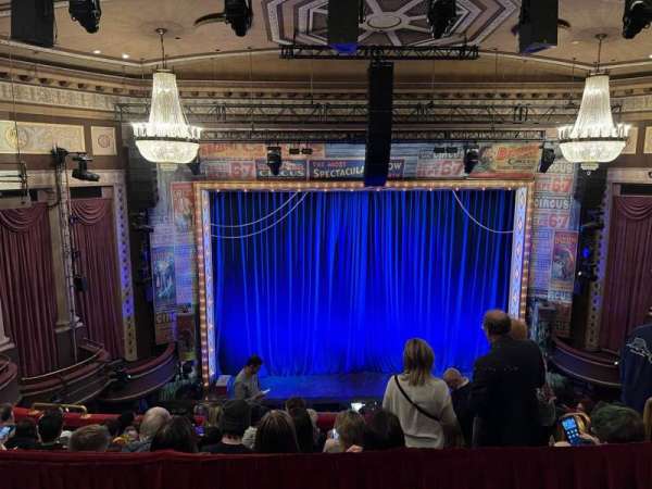 Imperial Theatre, section: Rear Mezzanine C, row: A, seat: 301