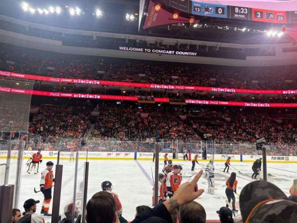 Xfinity Mobile Arena, section: 124, row: 7, seat: 10