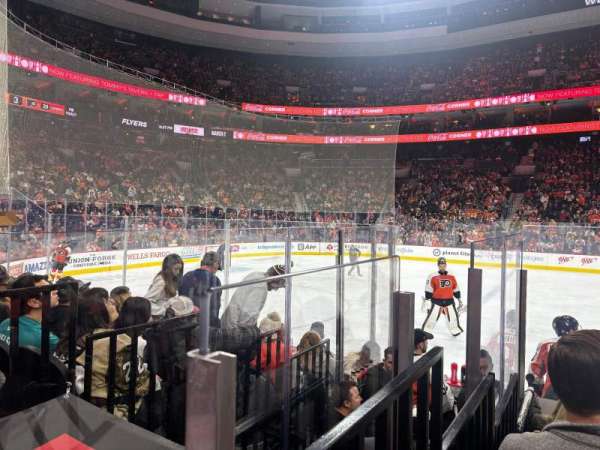 Xfinity Mobile Arena, section: 124, row: 7, seat: 10
