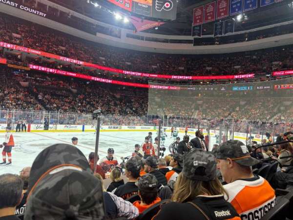 Xfinity Mobile Arena, section: 124, row: 7, seat: 10