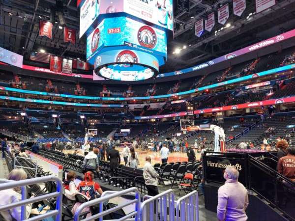 Capital One Arena, section: 114, row: E, seat: 3