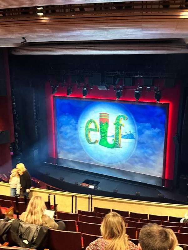 Marquis Theatre, section: Mezzanine R, row: J, seat: 14