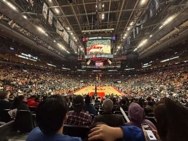 Scotiabank Arena, section: 102, row: 11, seat: 15