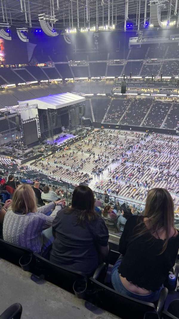 Allegiant stadium, section: 418, row: 7, seat: 1/2