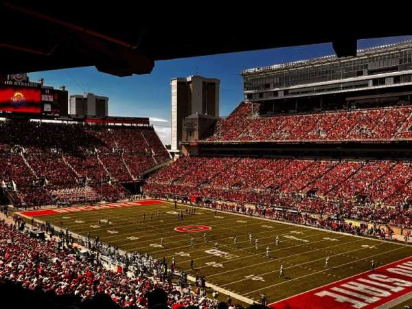 Ohio Stadium, section: 10B, row: 6, seat: 12
