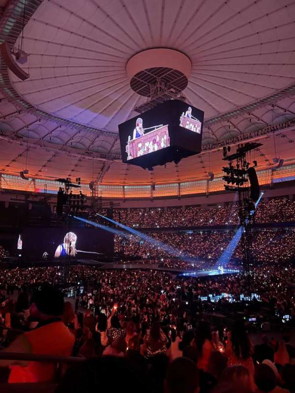 BC Place, section: 209, row: DD, seat: 2
