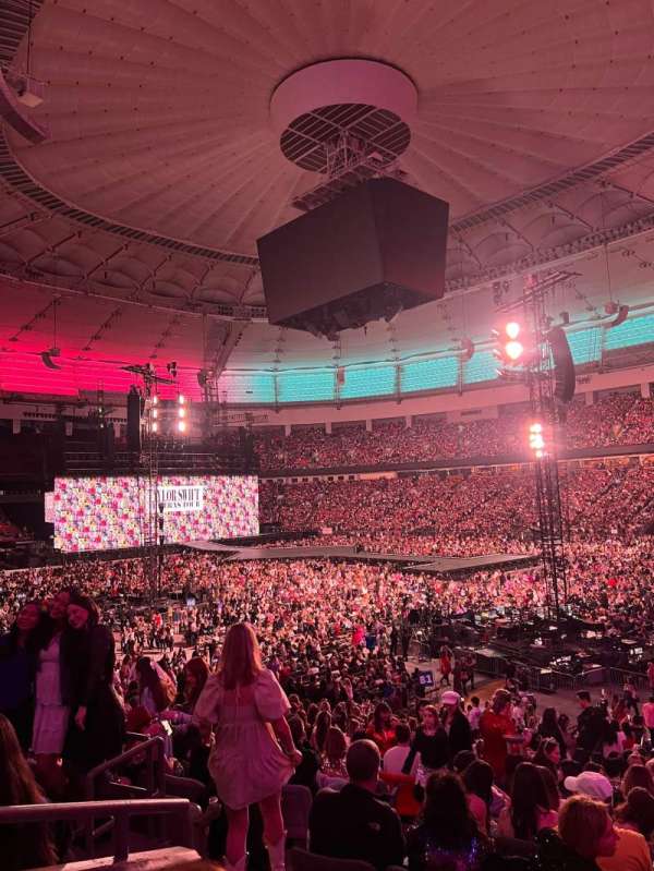 BC Place, section: 209, row: DD, seat: 2