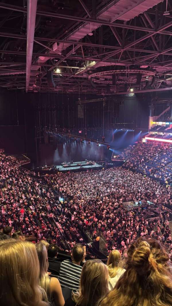 The O2, London, section: 408, row: E, seat: 642