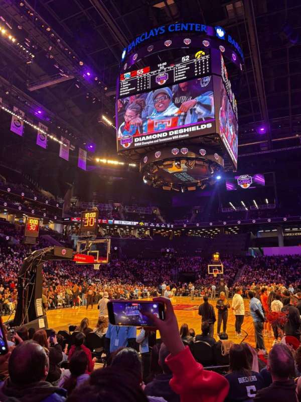 Barclays Center, section: 15, row: 3, seat: 1