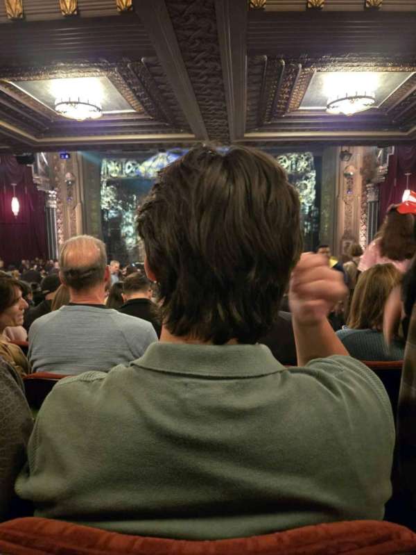 Hollywood Pantages Theatre, section: Orchestra C, row: UU, seat: 102