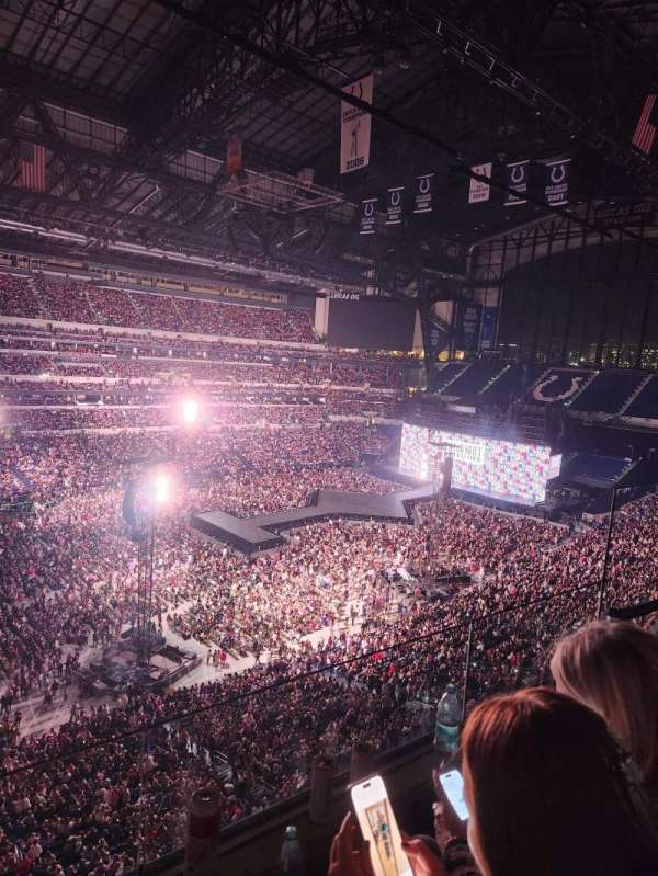 Lucas Oil Stadium, section: 518, row: 2, seat: 5