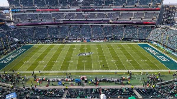 Lincoln Financial Field, section: 225, row: 5, seat: 4