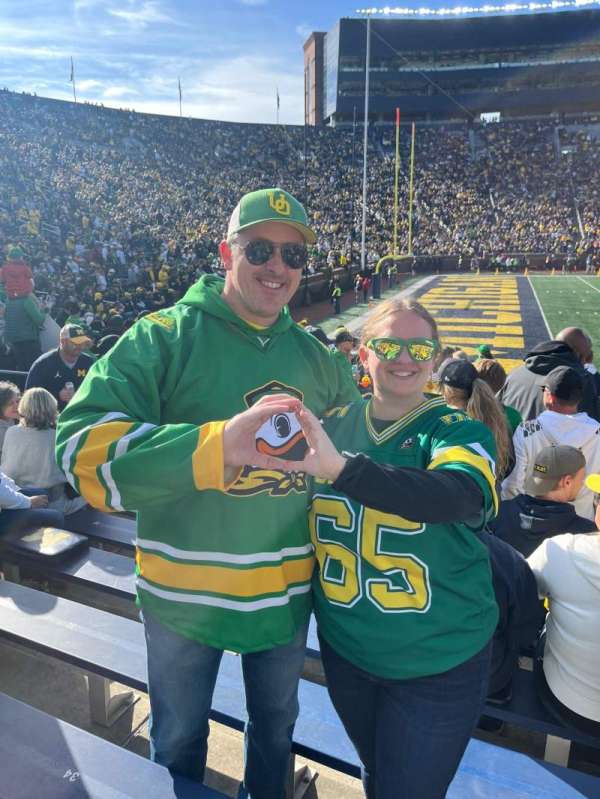 Michigan Stadium, section: 6, row: 14