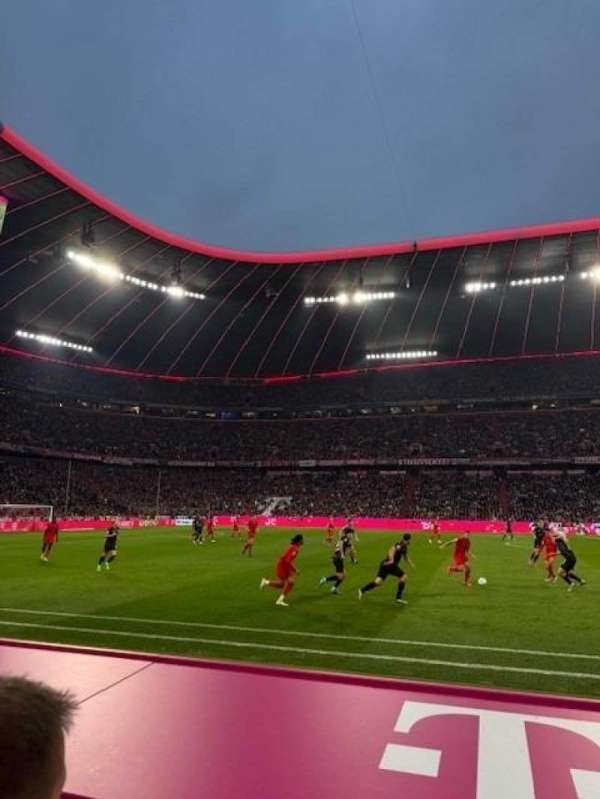Allianz Arena, section: 103, row: 3, seat: 6