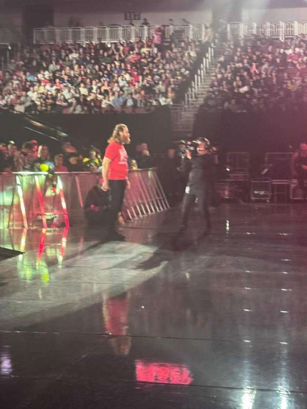 Intrust Bank Arena, section: 101, row: A, seat: 1