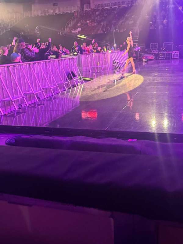 Intrust Bank Arena, section: 101, row: A, seat: 1