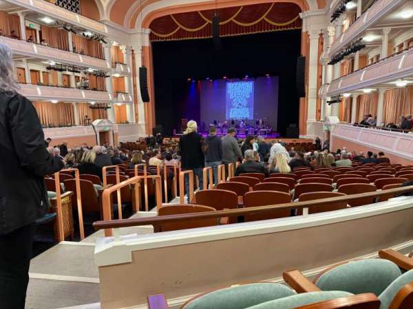 Charleston Gaillard Center, section: Orchestra, row: XX, seat: 4