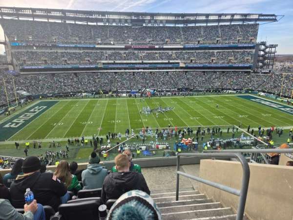 Lincoln Financial Field, section: C20, row: 11, seat: 1