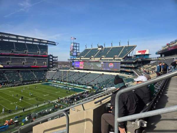 Lincoln Financial Field, section: C20, row: 11, seat: 1